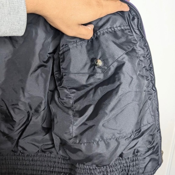 Vintage Bogner Ski Snow Puffer Jacket Black Purple Pink Teal 12 RUNS SMALL - Picture 9 of 13